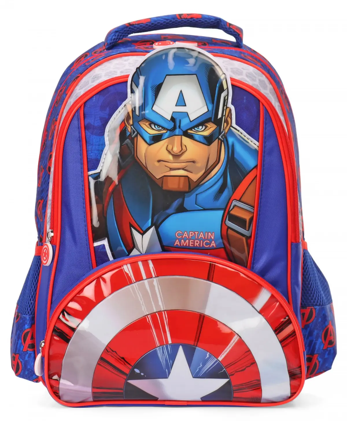 Striders 16 inches Avengers School Bag A Playful Companion for School Days Multicolour, 6Y+