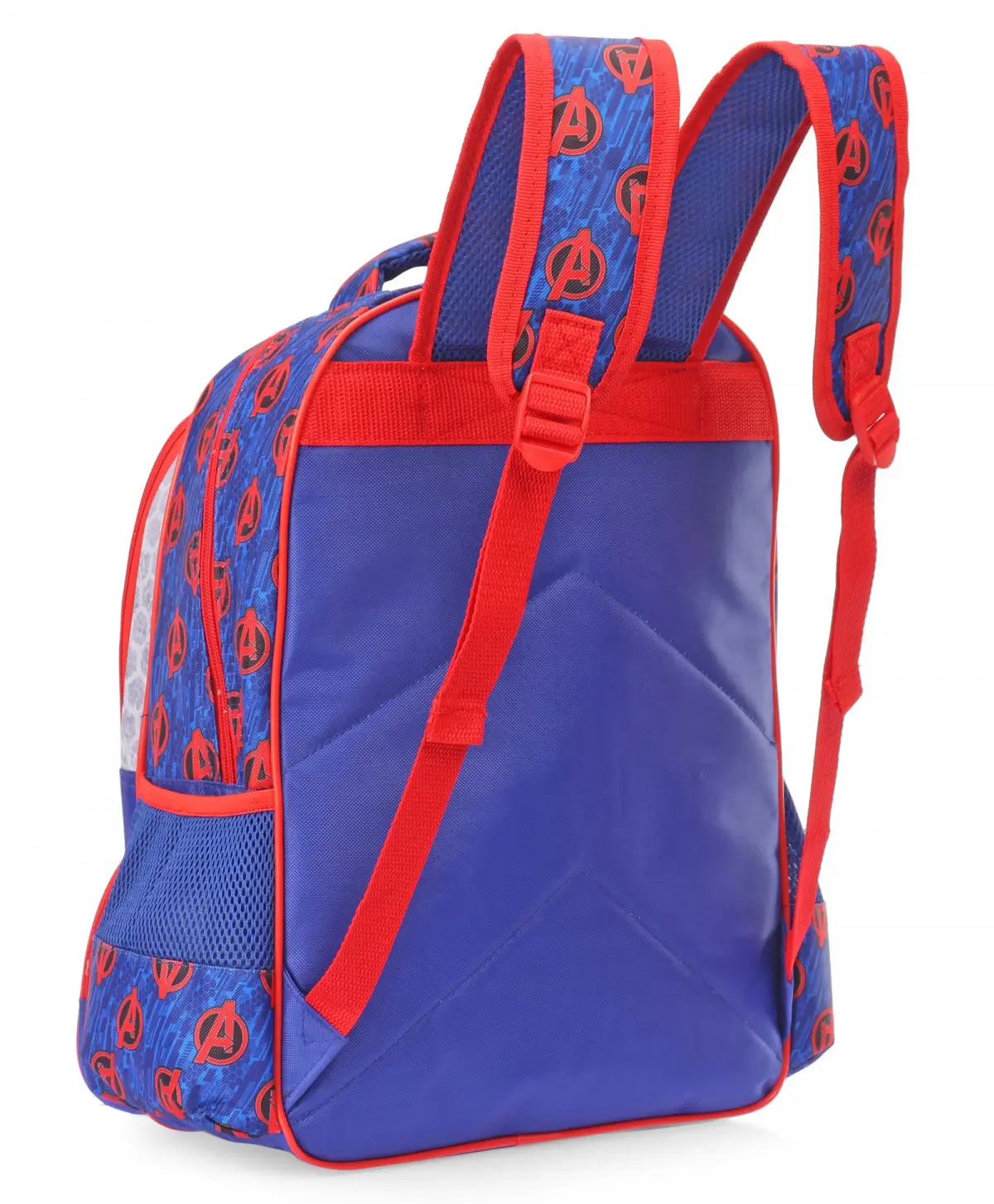 Striders 16 inches Avengers School Bag A Playful Companion for School Days Multicolour, 6Y+