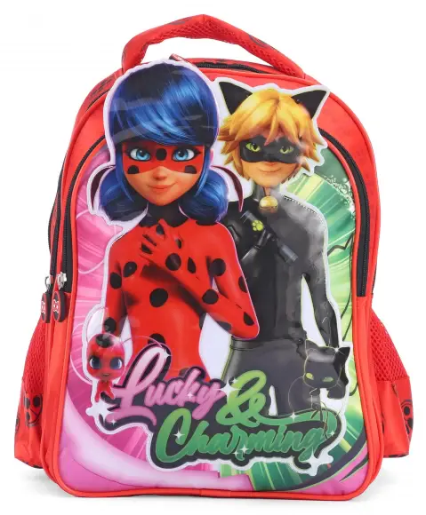 Striders 16 inches Miraculous Elevate Back-to-School with Our Stylish Miraculous School Bag Multicolour, 6Y+