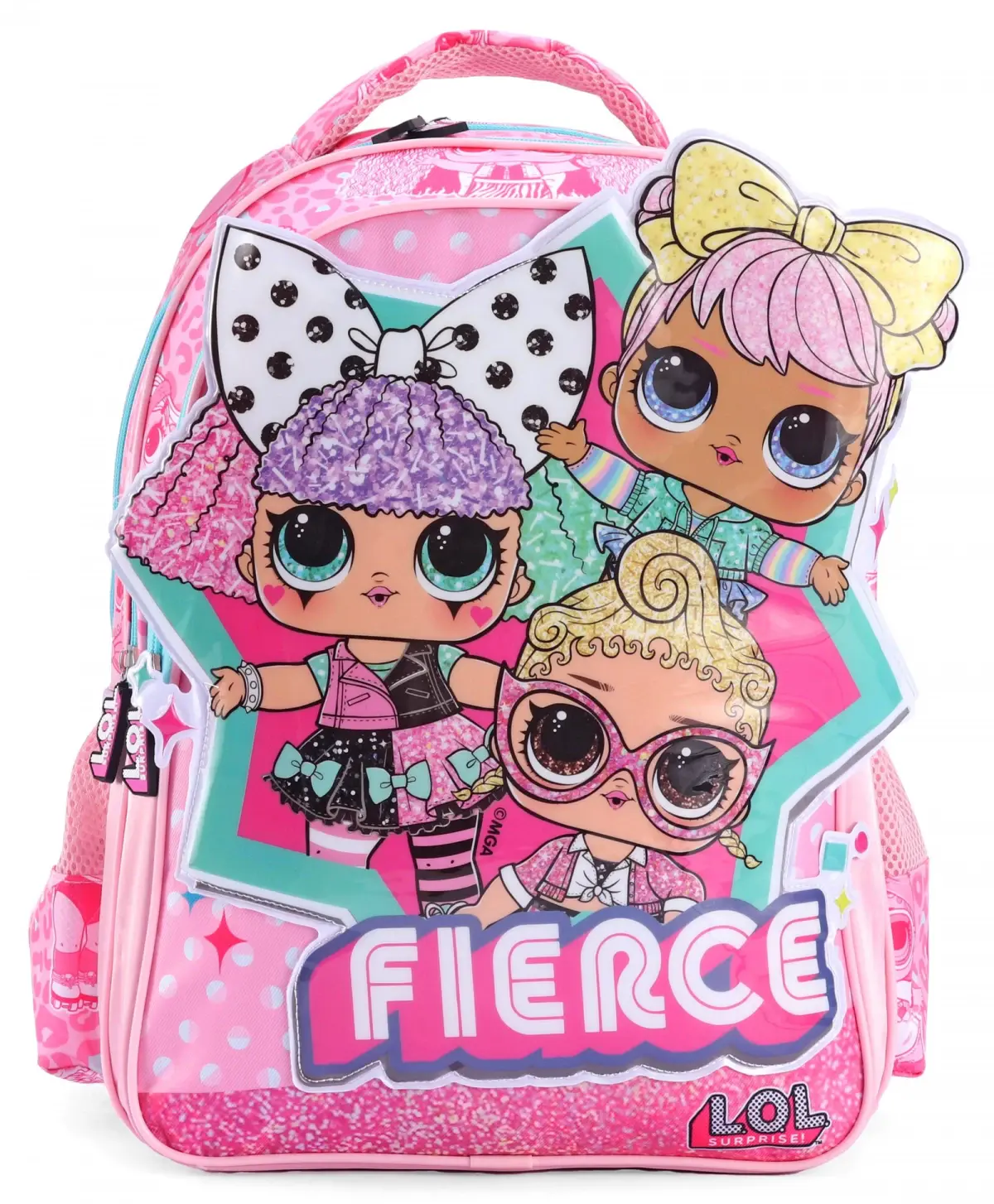 Striders 16 inches LOL Surprise Trolley School Bag - Trendy Style for Little Fashionistas Multicolour, 6Y+