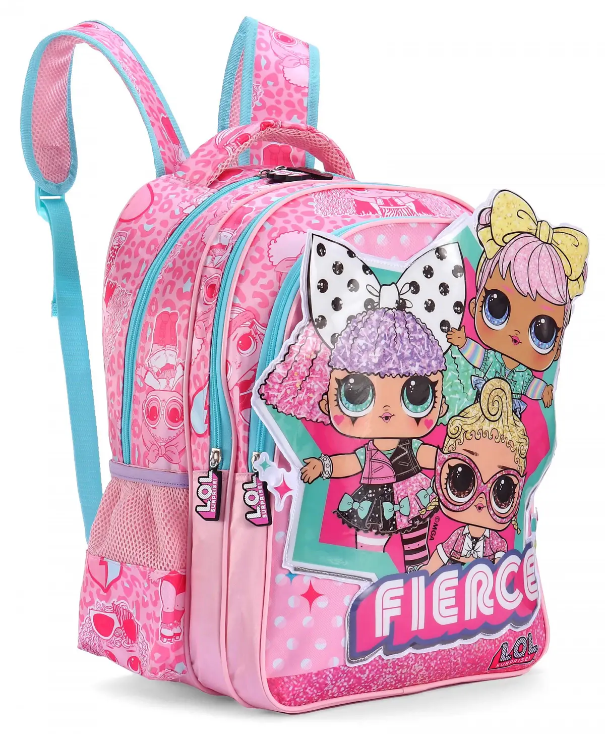 Striders 16 inches LOL Surprise Trolley School Bag - Trendy Style for Little Fashionistas Multicolour, 6Y+