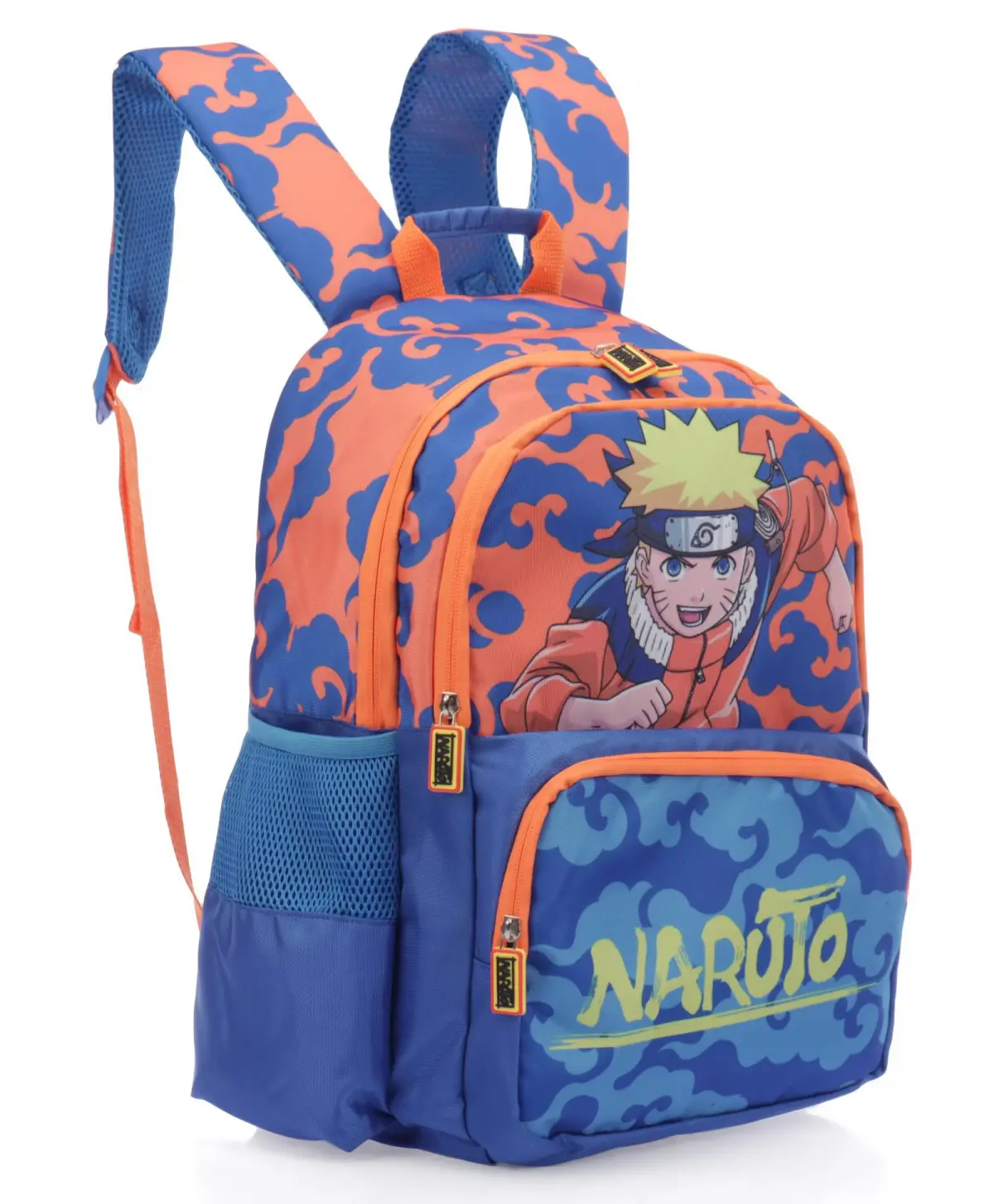 Striders 16 inches Naruto School Bag Mastering Education with Naruto Spirit Multicolour, 6Y+