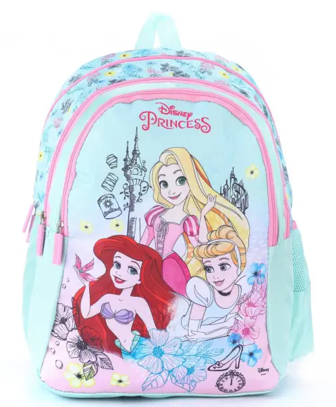 Striders 14 inches Princess School Bag Royal Elegance in Every Step for Little Royalty Multicolor For Kids Ages 3Y+