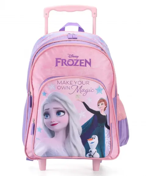Striders 16 inches Frozen-Inspired School Trolley Bag for Winter Wonderland Adventures  Multicolor For Kids Ages 6Y+