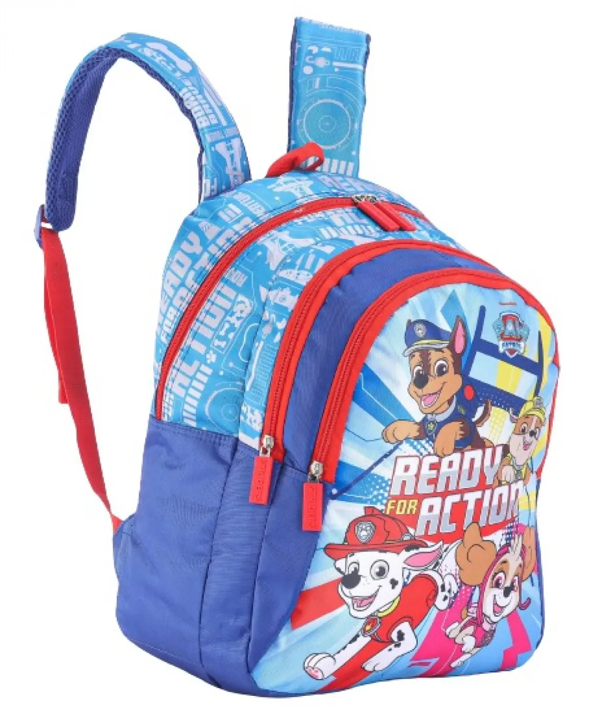 Striders 14 inches Paw Patrol-Inspired School Bag for Little Rescuers Paws and Adventures Multicolour, 3Y+