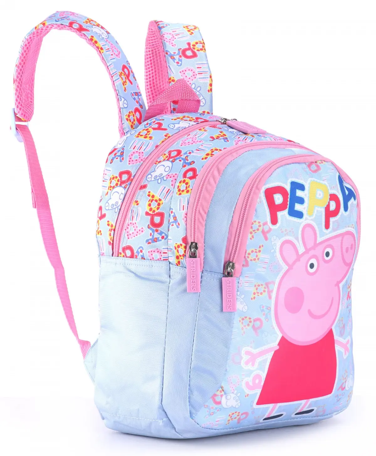 Striders 14 inches Peppa Pig-Inspired School Bag for Little Explorers Age Multicolour, 3Y+