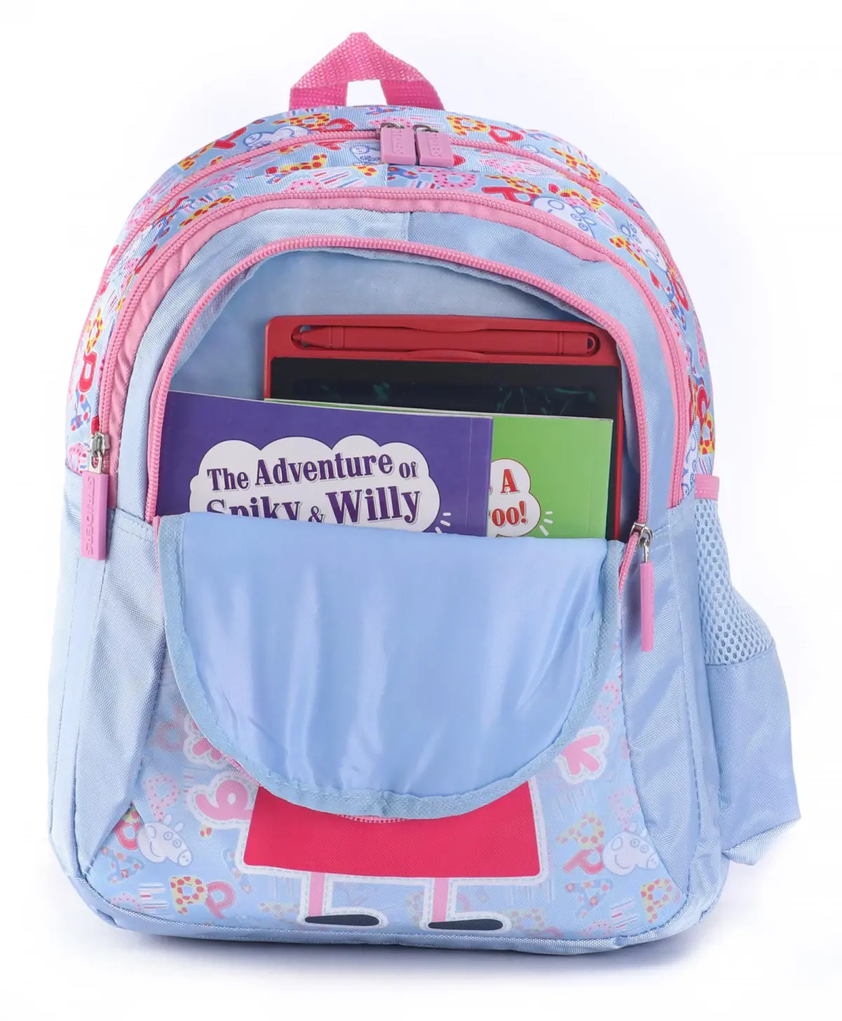 Striders 14 inches Peppa Pig-Inspired School Bag for Little Explorers Age Multicolour, 3Y+