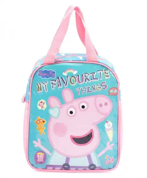 Striders Peppa Pig Lunch Bag - Adorable and Functional Lunchbox for Kids with Insulated Design