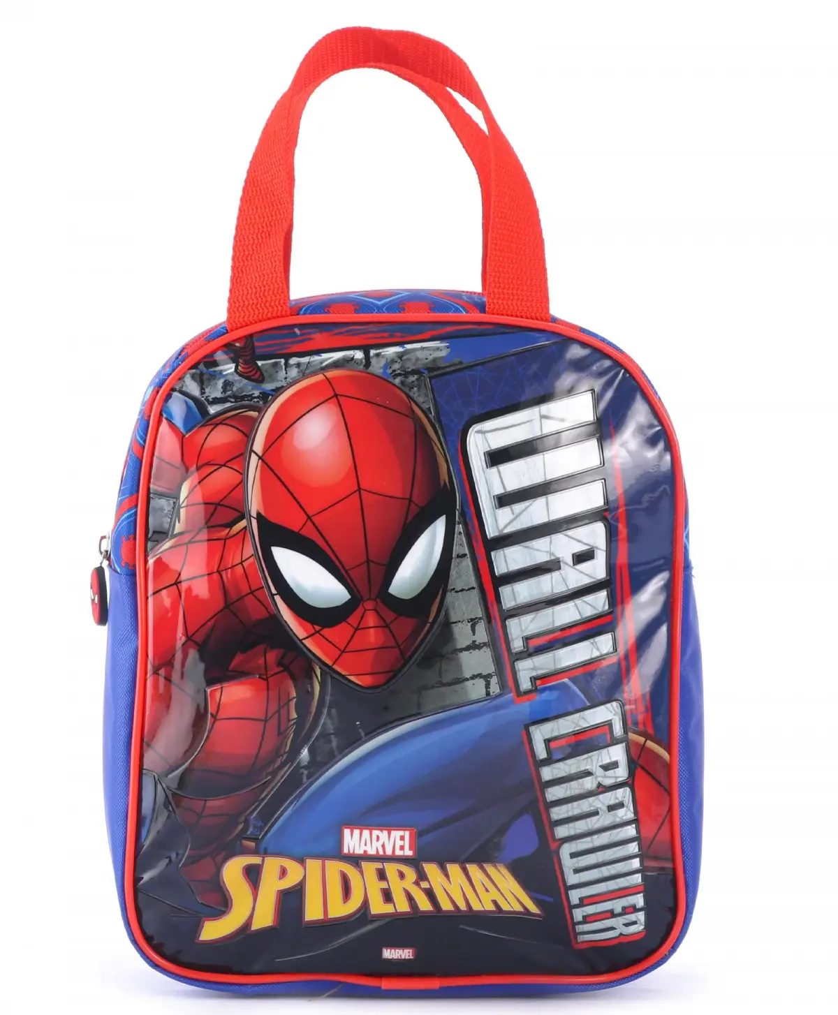 Striders Spiderman Lunch Bag ??? Insulated Marvel Hero Lunch Tote for Kids, 3Y+, Multicolour
