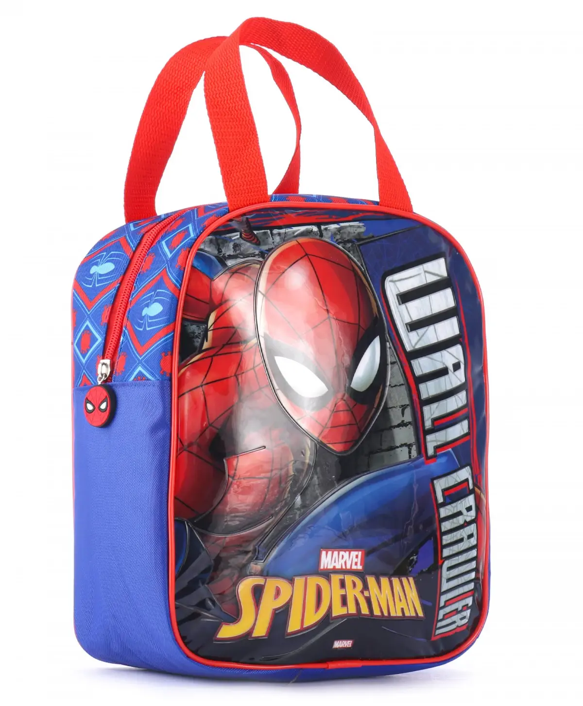 Striders Spiderman Lunch Bag ??? Insulated Marvel Hero Lunch Tote for Kids, 3Y+, Multicolour