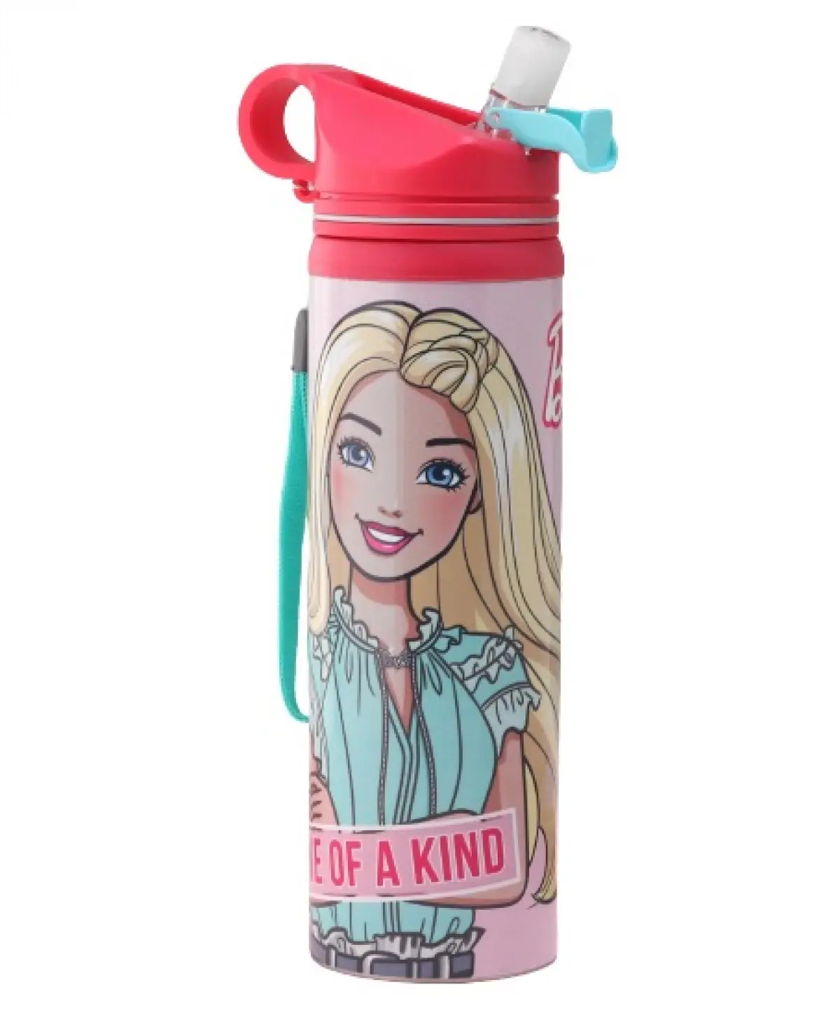 Striders Barbie Water Bottle Steel 700ml Stay Hydrated in Style For Kids Ages 3Y+