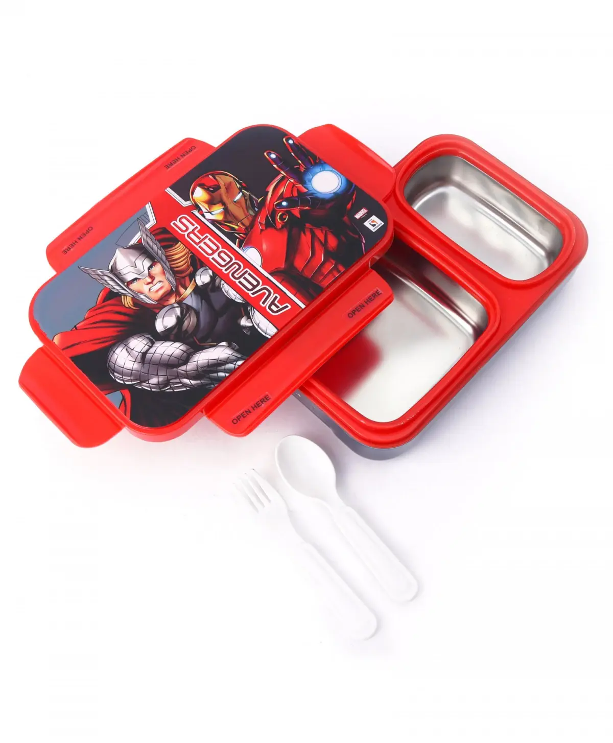 Striders Unleash Your Inner Superhero with the Avengers Lunch Box, 3Y+, Multicolour