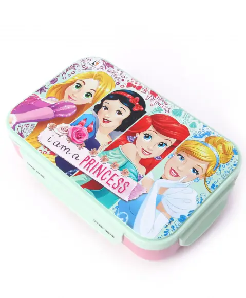 Striders Magical Disney Princess Lunch Box Perfect for Little Royalty, 3Y+, Multicolour