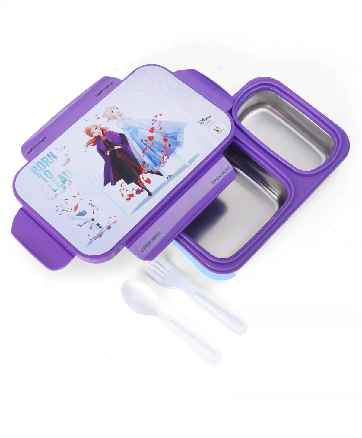 Striders Premium Stainless Steel Frozen Lunch Box For Kids Ages 3Y+