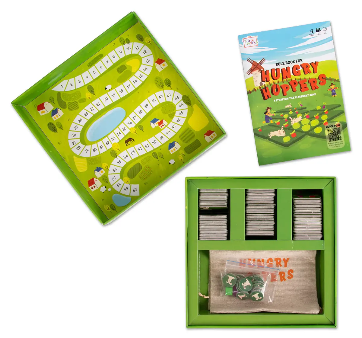 Trunk Works Let’s Go Safari, Family Board Game, 6Y+