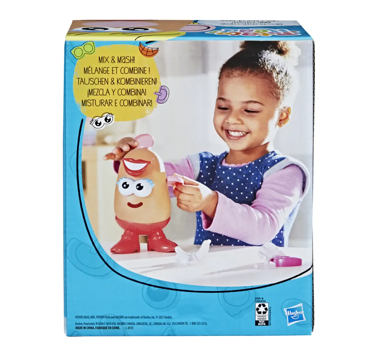 Hasbro Gaming Mrs. Potato Head Classic Train Sets, 1Y+