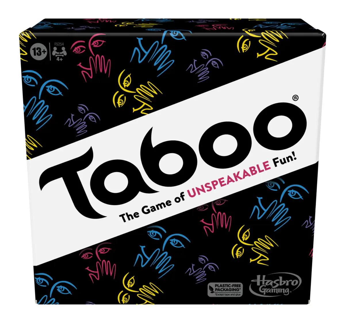 Hasbro Gaming Taboo Board Game, Word Guessing Party Games, 13Y+, 4+ Players