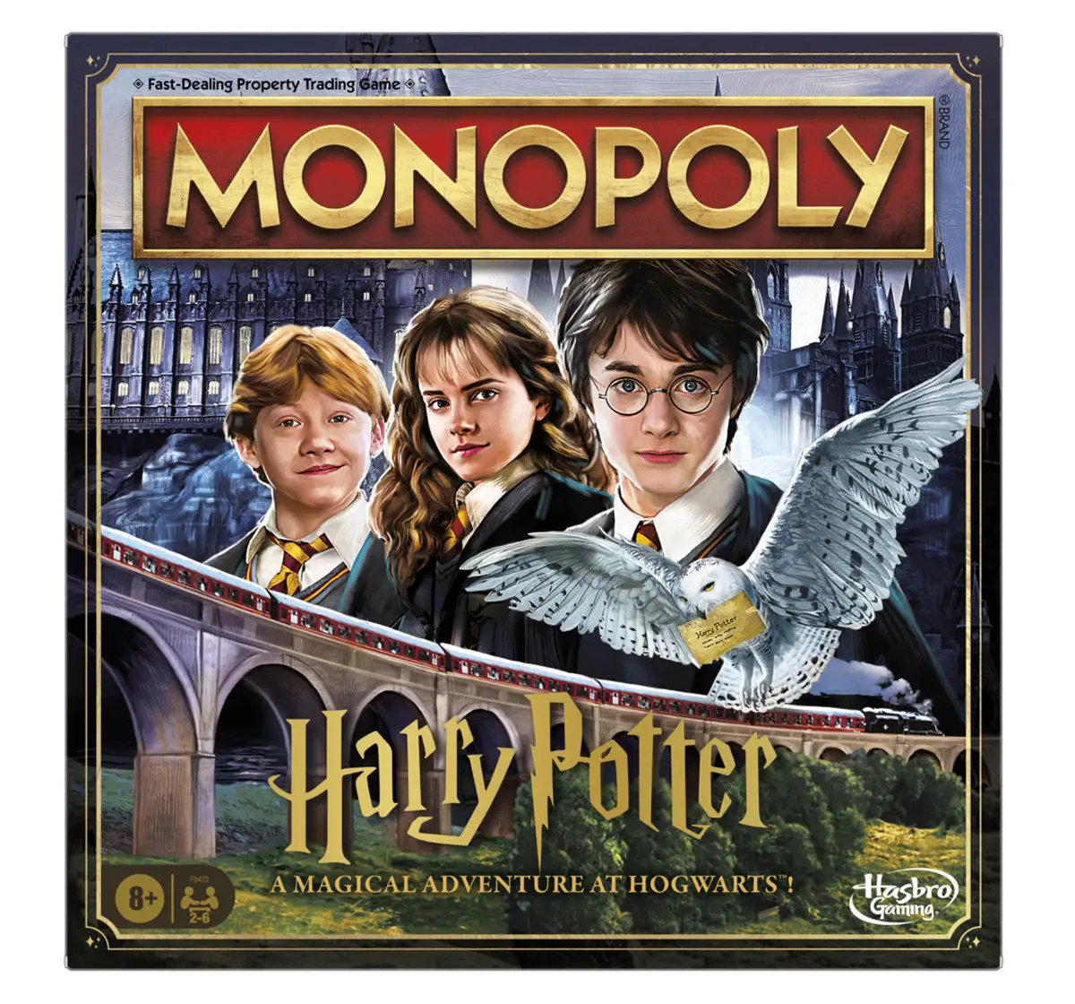 Hasbro Gaming Monopoly Harry Potter Edition Board Game, 8Y+, 2 to 6 Players