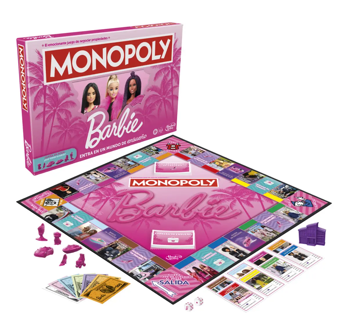 Hasbro Gaming Monopoly: Barbie Edition Board Game, 8Y+, 2 - 6 Players