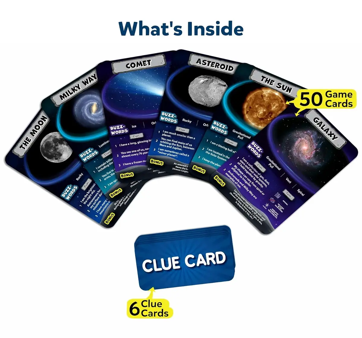 Skillmatics Guess in 10 NASA Space Card Game for 8Y+