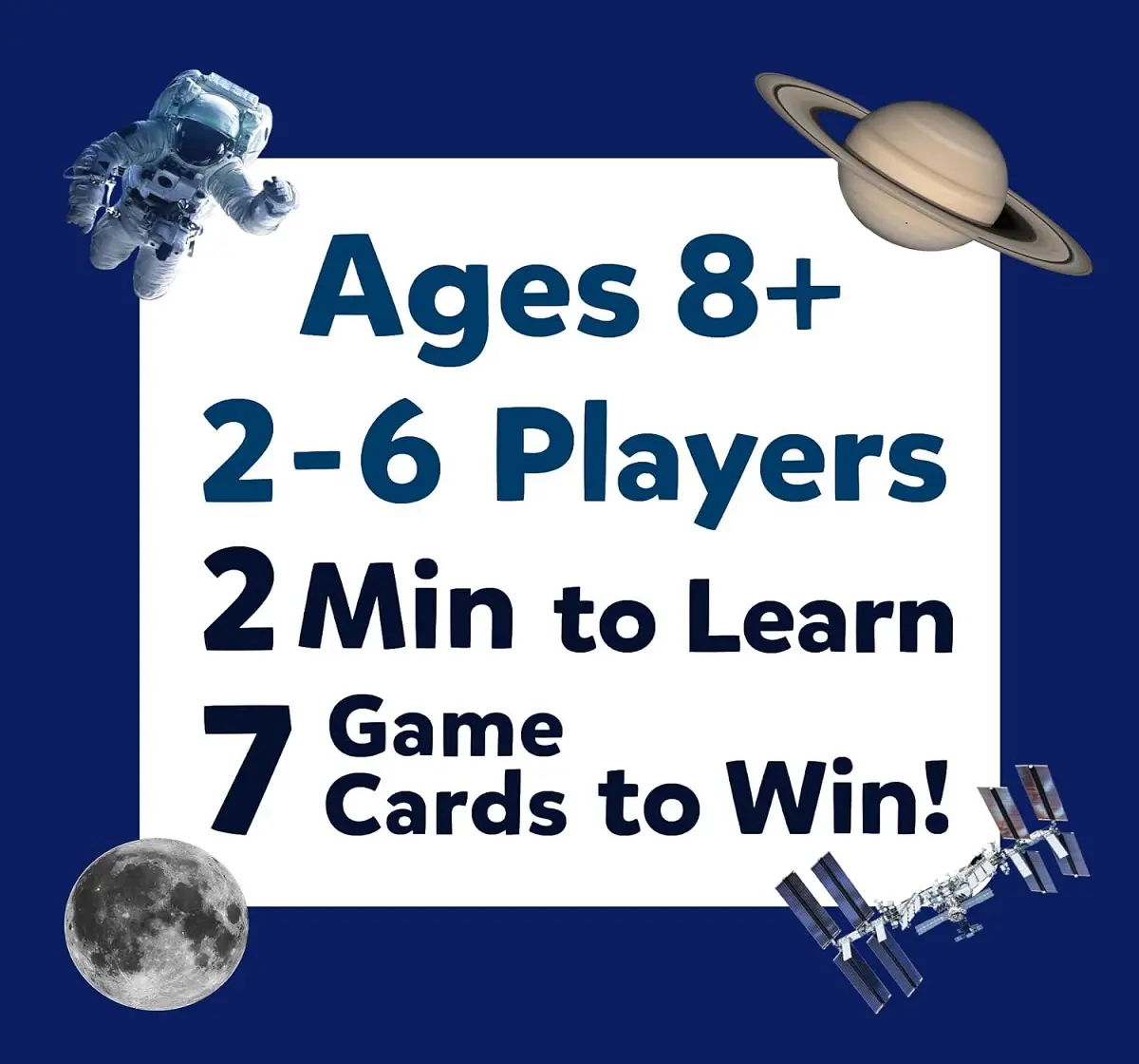 Skillmatics Guess in 10 NASA Space Card Game for 8Y+