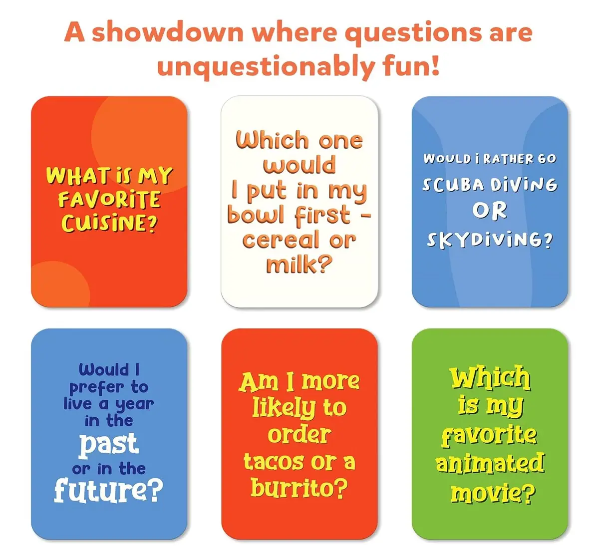 Skillmatics Who Knows You Best, Card Game, Family Party Game for 8Y+