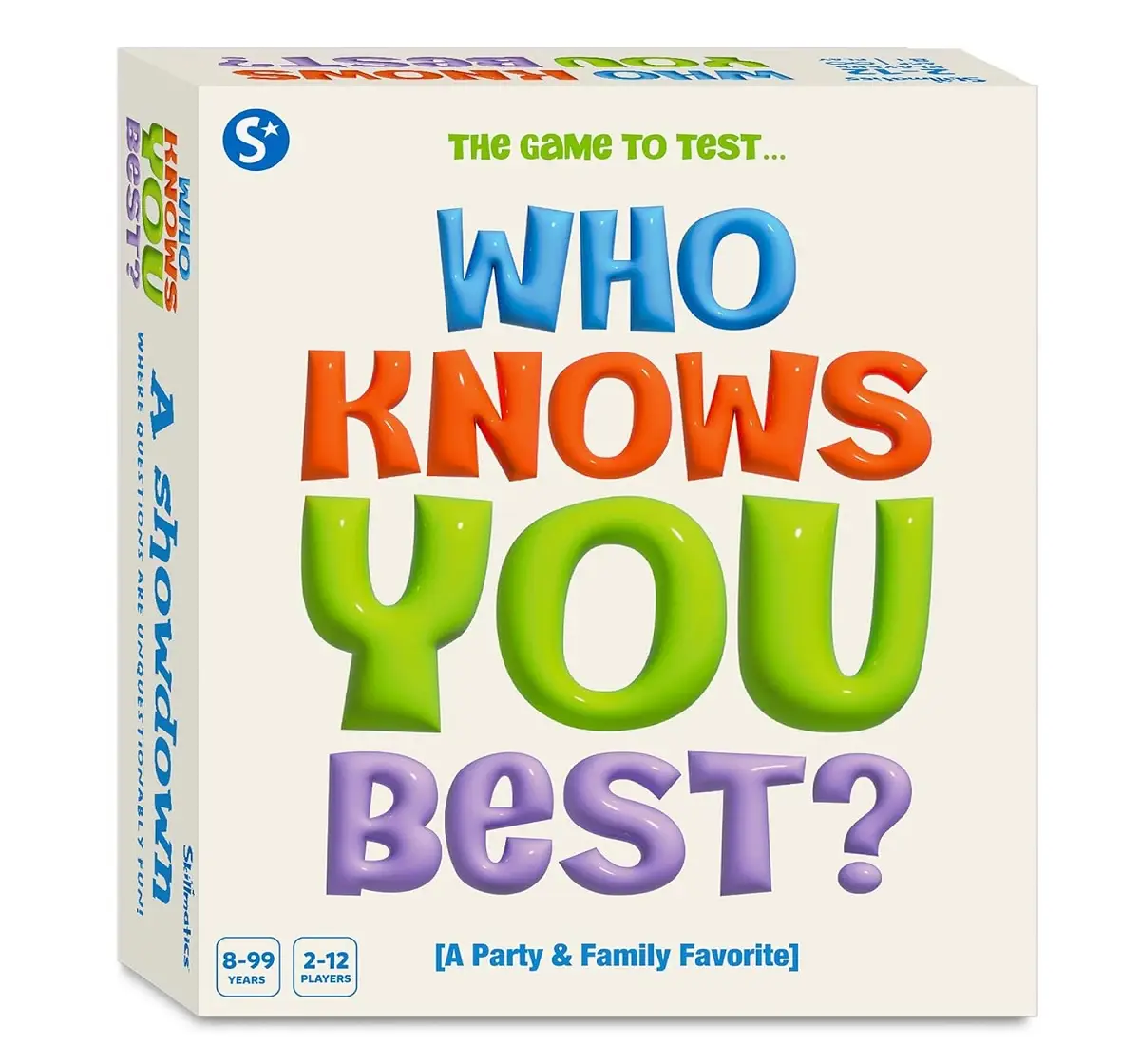 Skillmatics Who Knows You Best, Card Game, Family Party Game for 8Y+