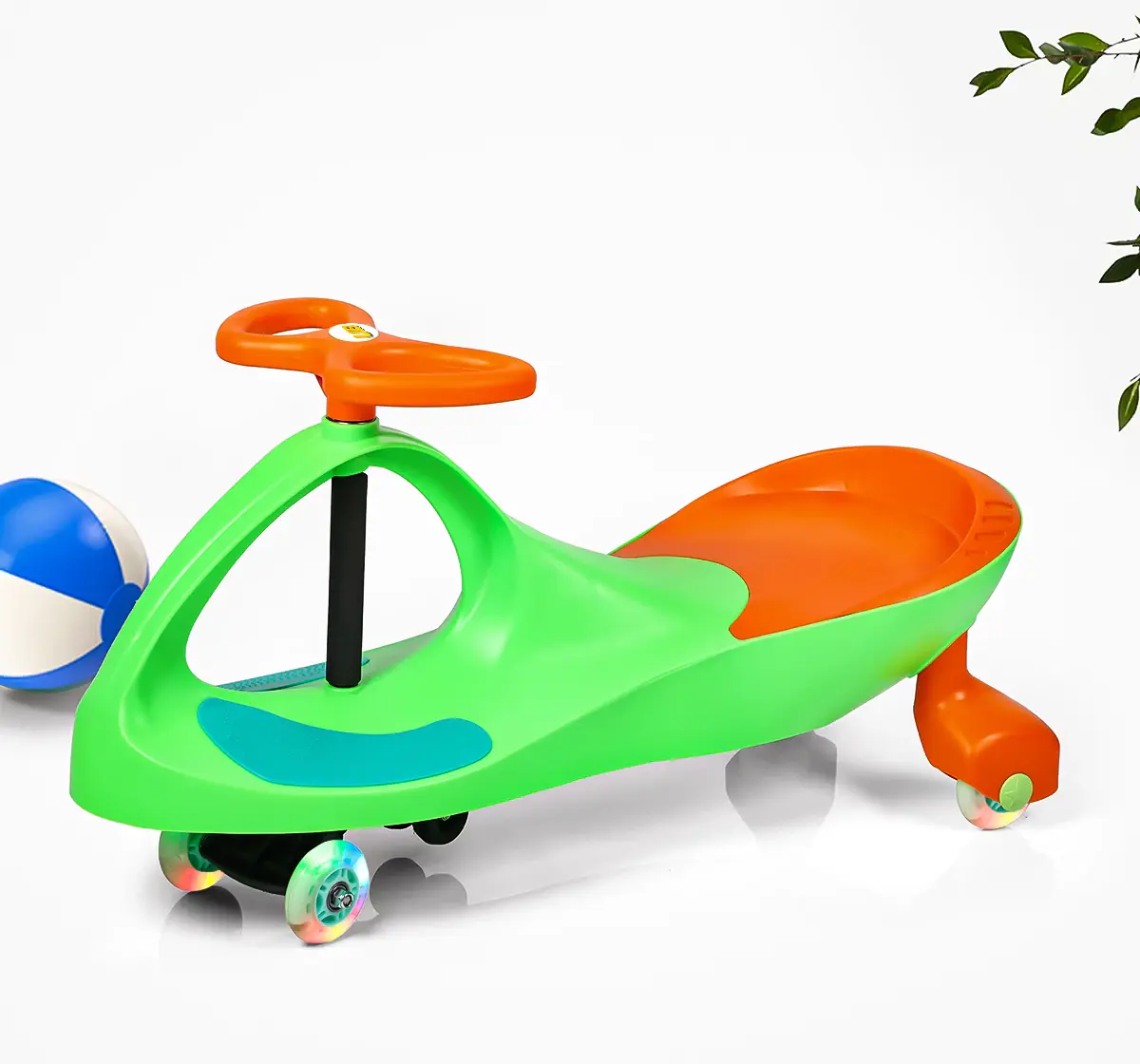 Uboard Eco Swing Car Ride-On Toy Green 12 Months +