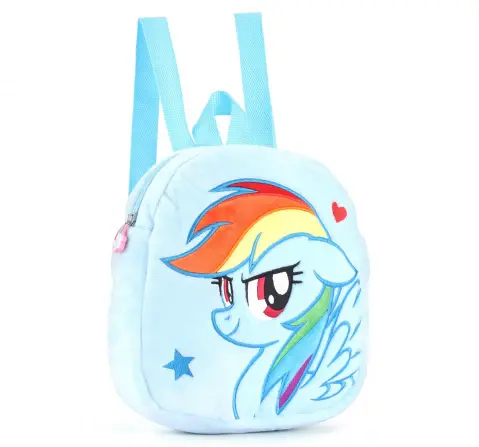 Striders Colorful Fun Rainbow Dash Plush Bag 12 Inch Perfect For Pony Lovers, 18M+