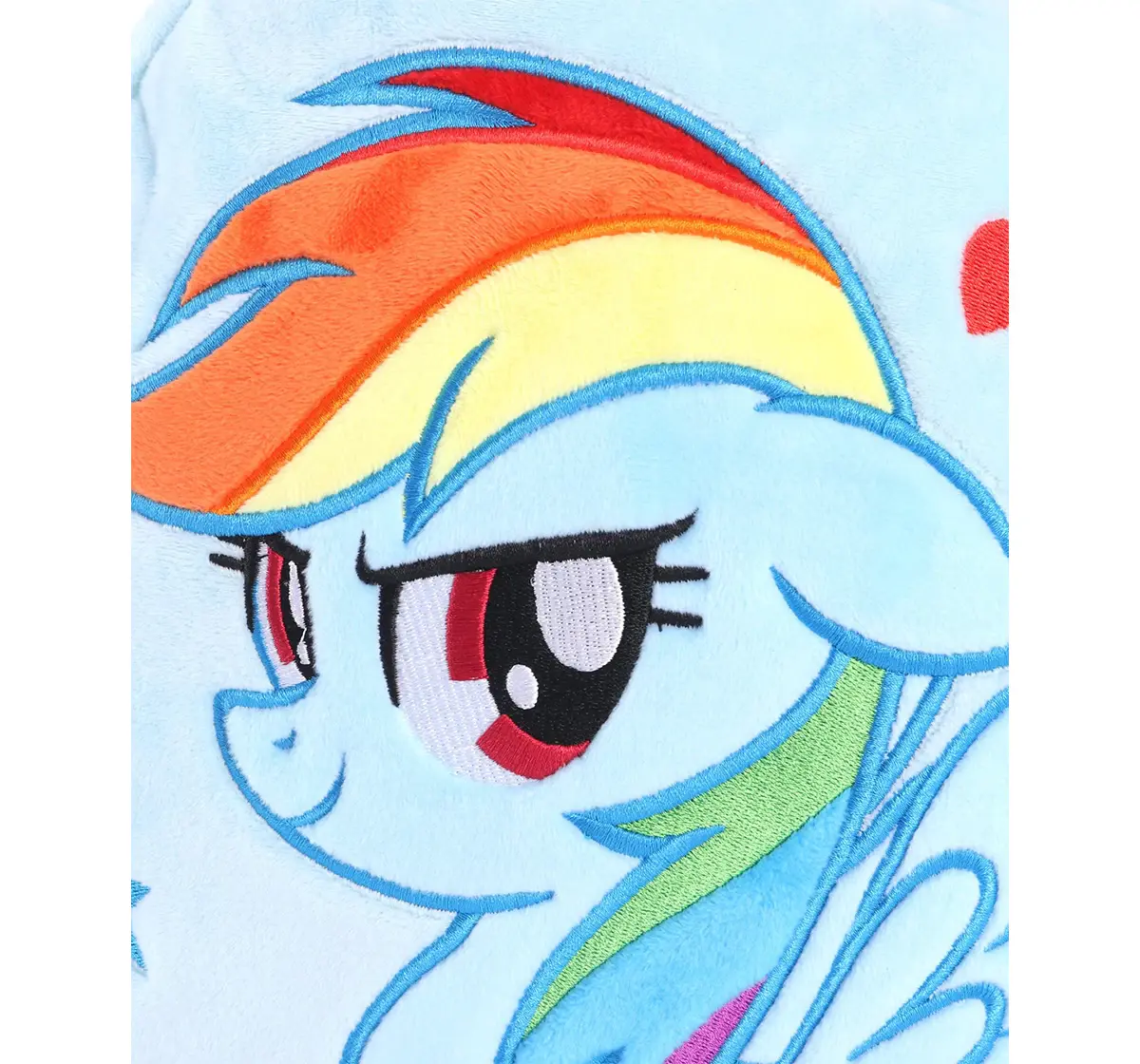 Striders Colorful Fun Rainbow Dash Plush Bag 12 Inch Perfect For Pony Lovers, 18M+