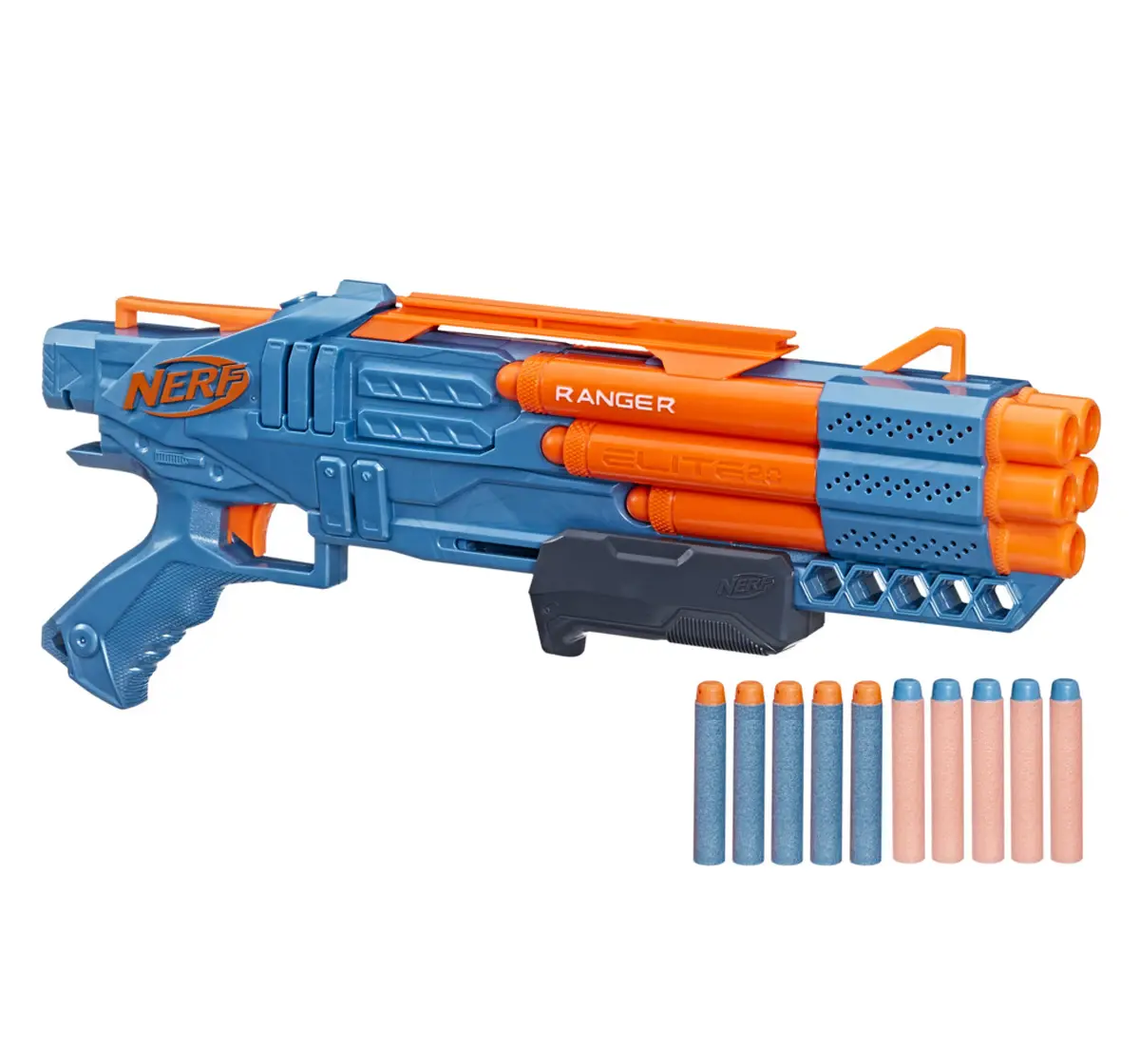 Nerf Elite 2.0 Ranger PD-5 Blaster, 5-Barrel Blasting, 10 Nerf Elite Darts, 8Y+