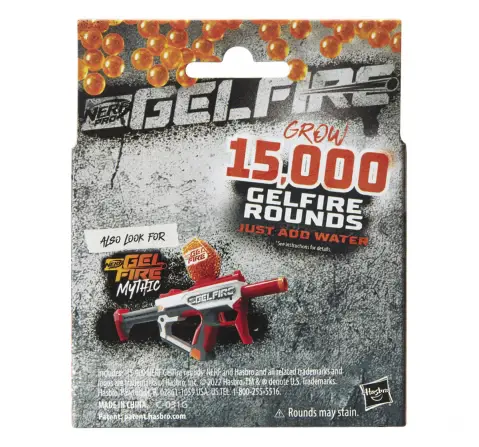 Nerf Pro Gelfire Refill, 15000 Gelfire Rounds, 14Y+