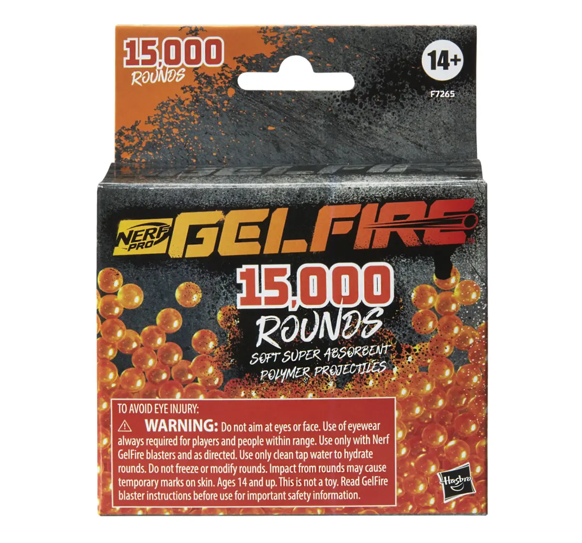 Nerf Pro Gelfire Refill, 15000 Gelfire Rounds, 14Y+