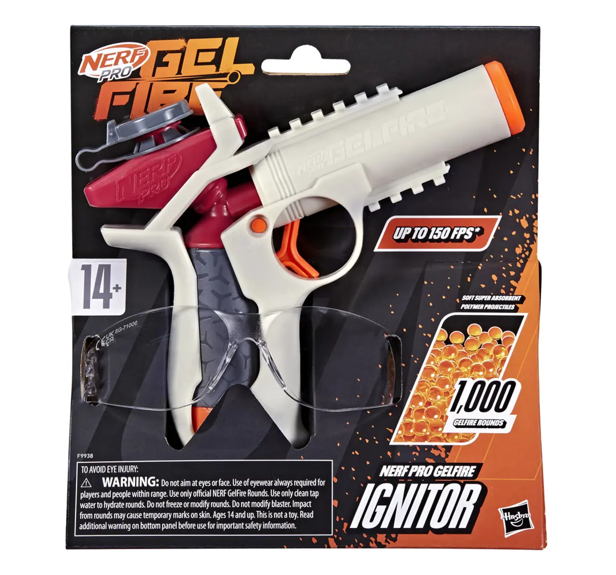 Nerf Pro Gelfire Ignitor Blaster, 14Y+