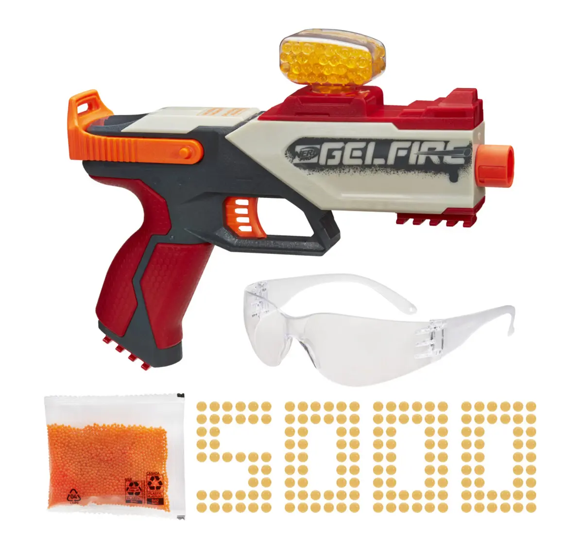 Nerf Pro Gelfire Legion Spring Action Blaster, 14Y+