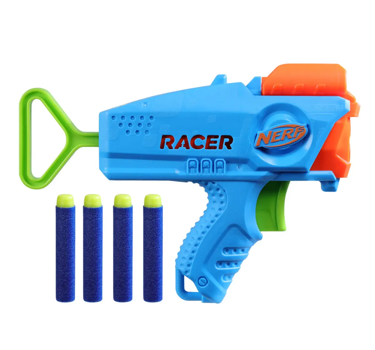 Nerf Elite Junior Racer Easy Play Dart Blaster 4 Nerf Elite Darts 6Y