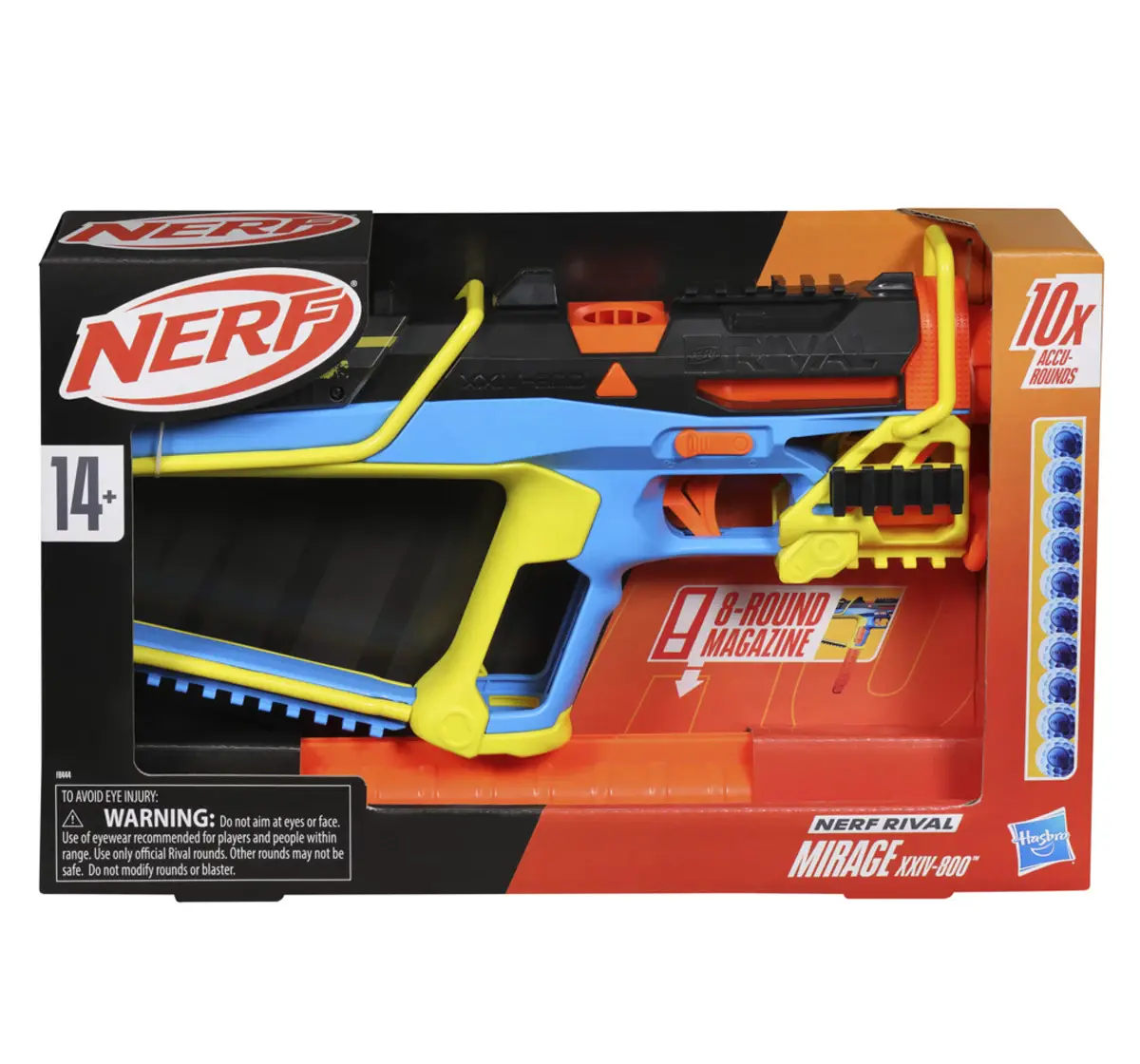 Nerf Rival Mirage XXIV-800 Blaster, 14Y+