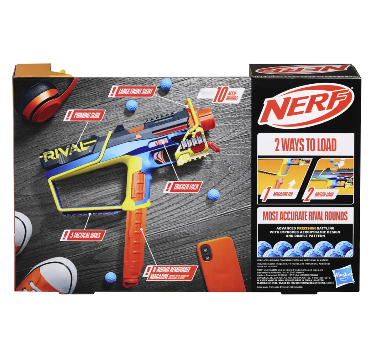 Nerf Rival Mirage XXIV-800 Blaster, 14Y+