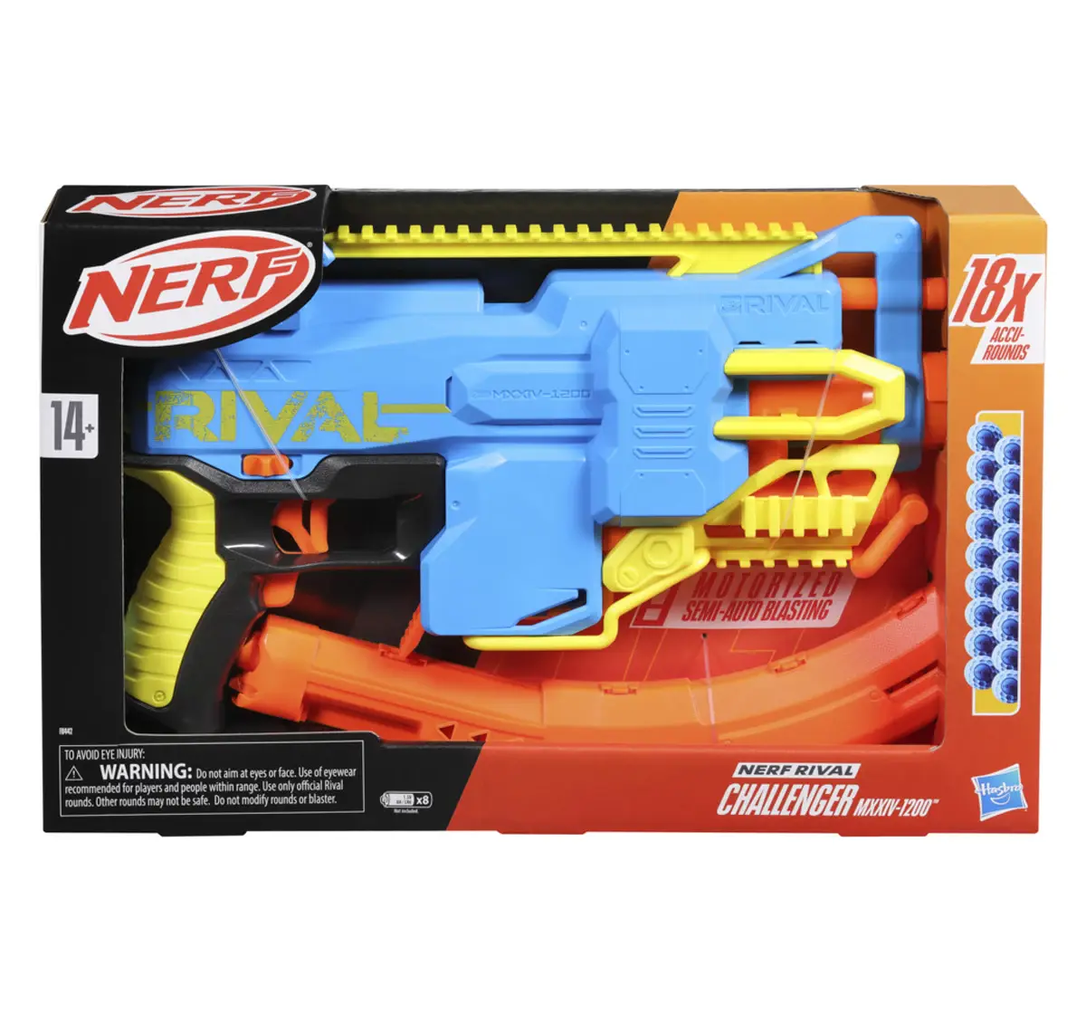 Nerf Rival Challenger MXXIV-1200 Motorized Blaster, 14Y+