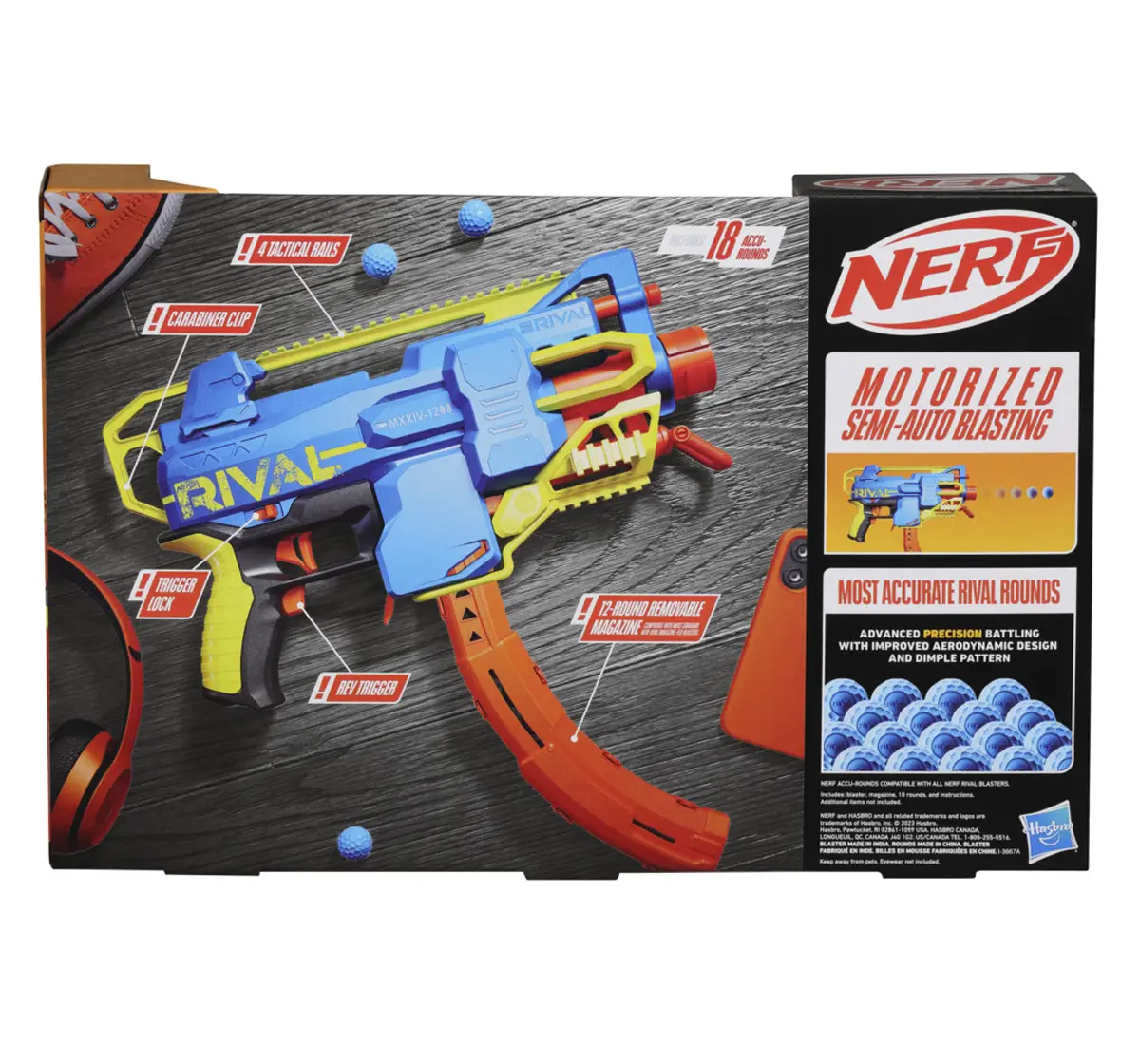 Nerf Rival Challenger MXXIV 1200 Motorized Blaster 14Y