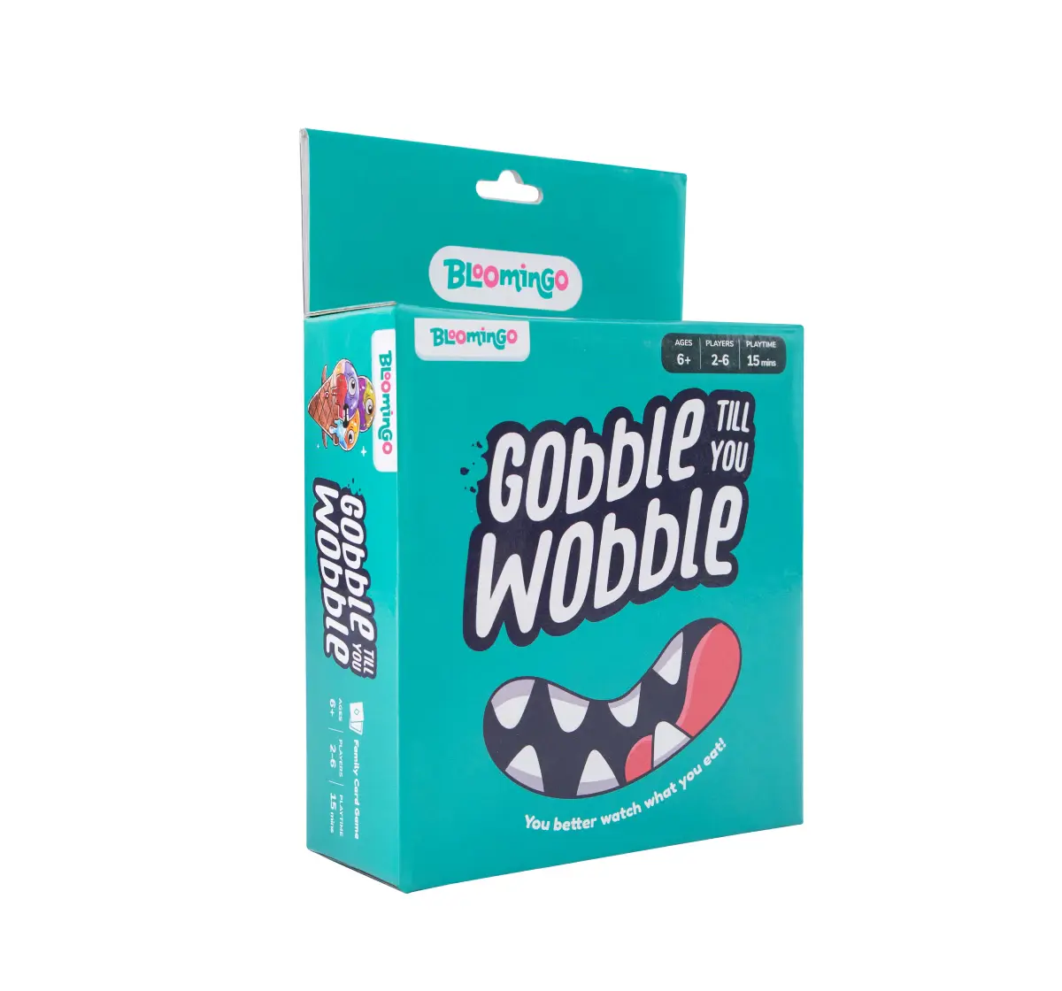 Bloomingo Gobble Till You Wobble Strategy, Card & Travel Game, 6Y+