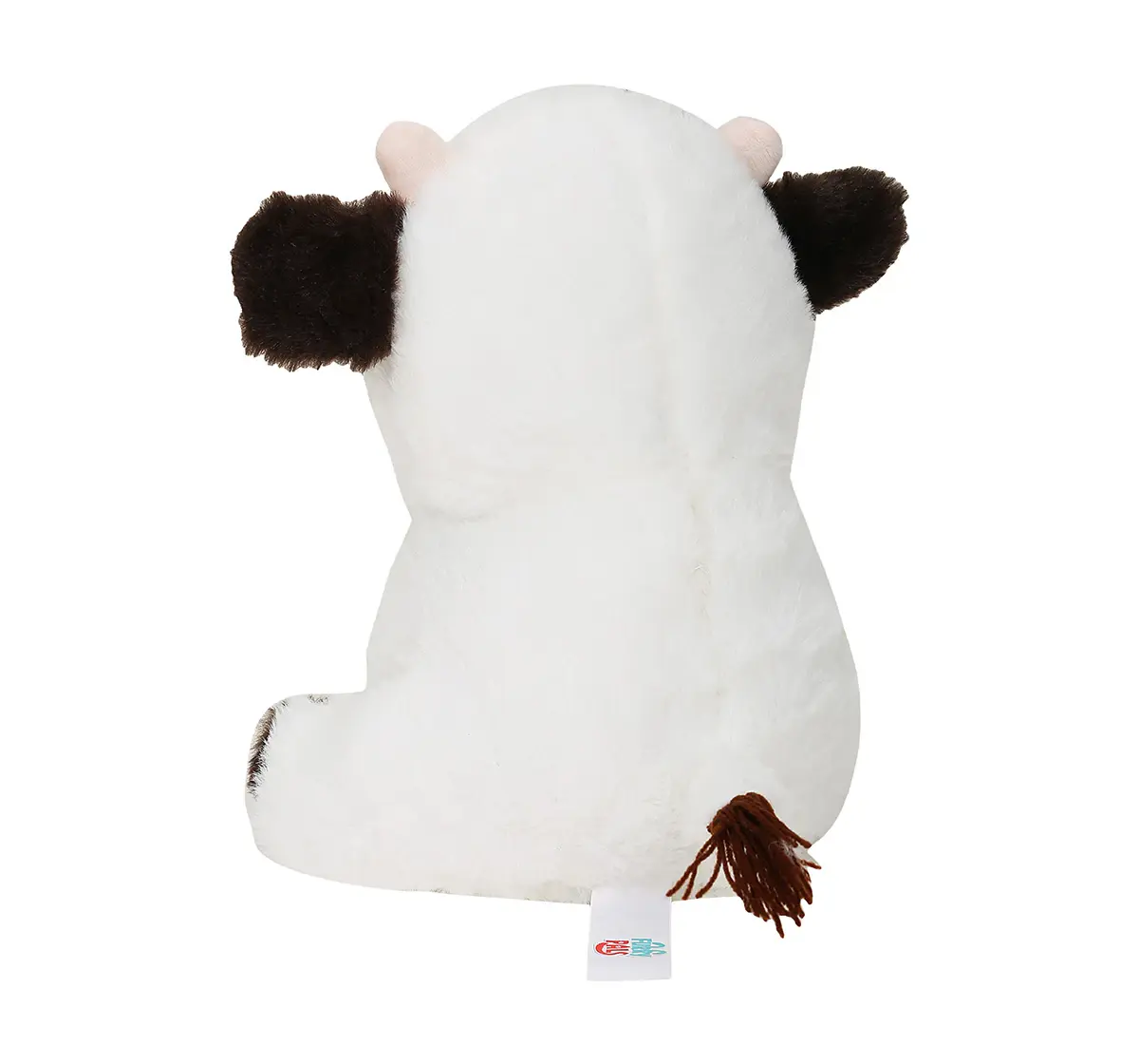 Striders 10 Inch Charming Cow Sitting Figurine Handcrafted Soft Toy, 3Y+