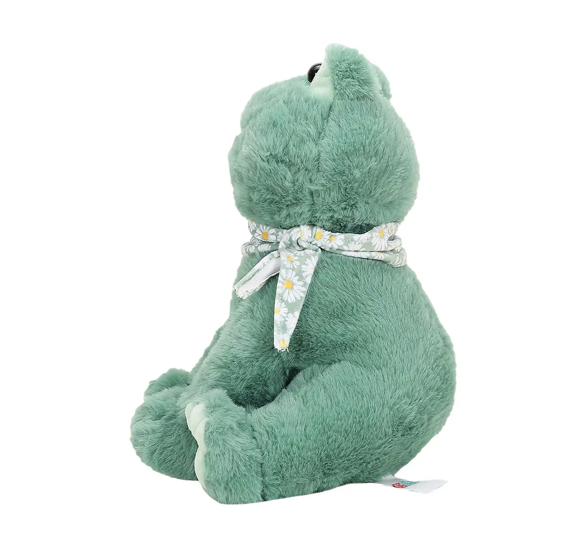 Striders 12 Inch Sitting Frog Plush Toy, 3Y+