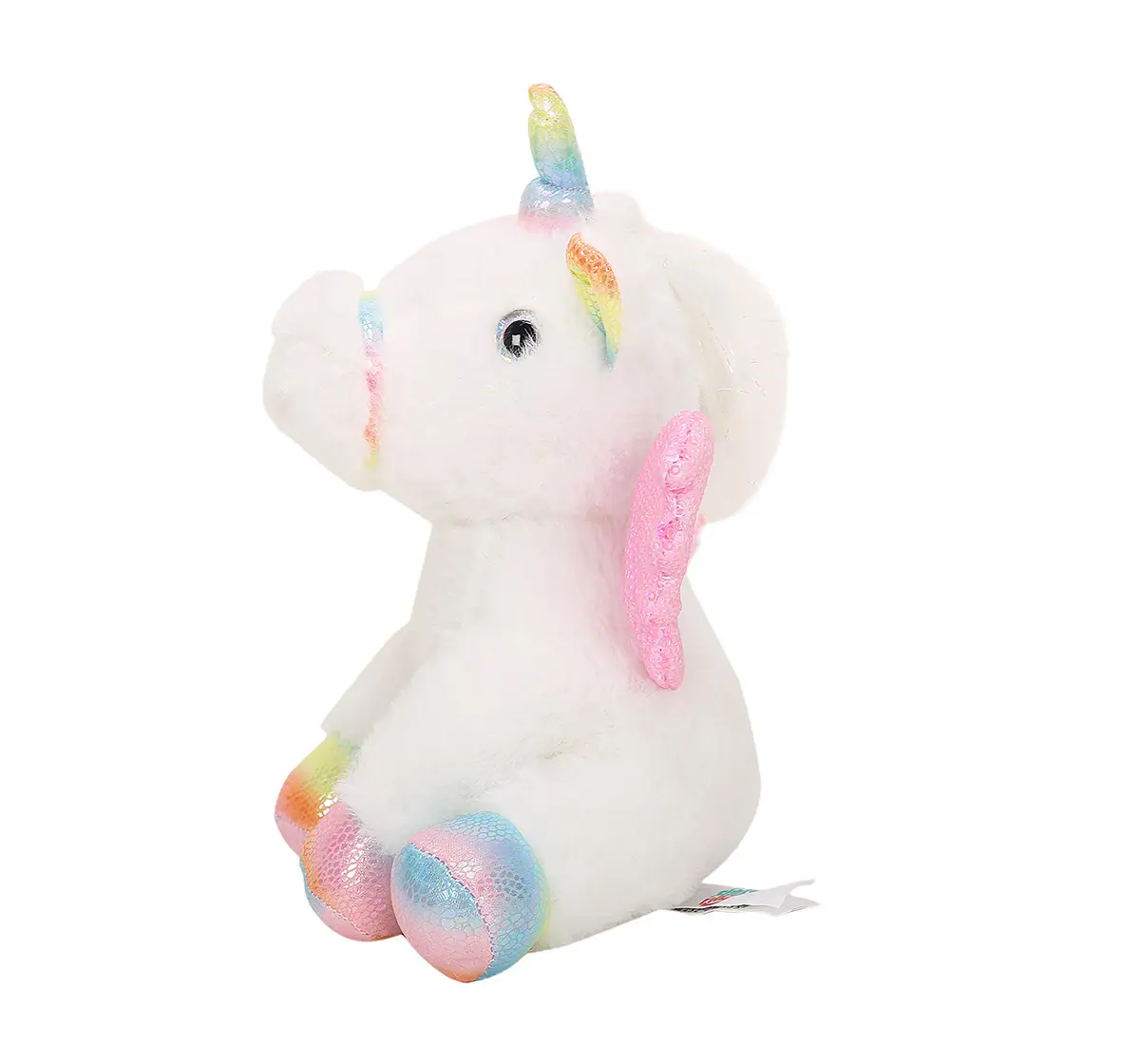 Striders 9 Inch White Unicorn With Wings Soft Toy, White, 3Y+