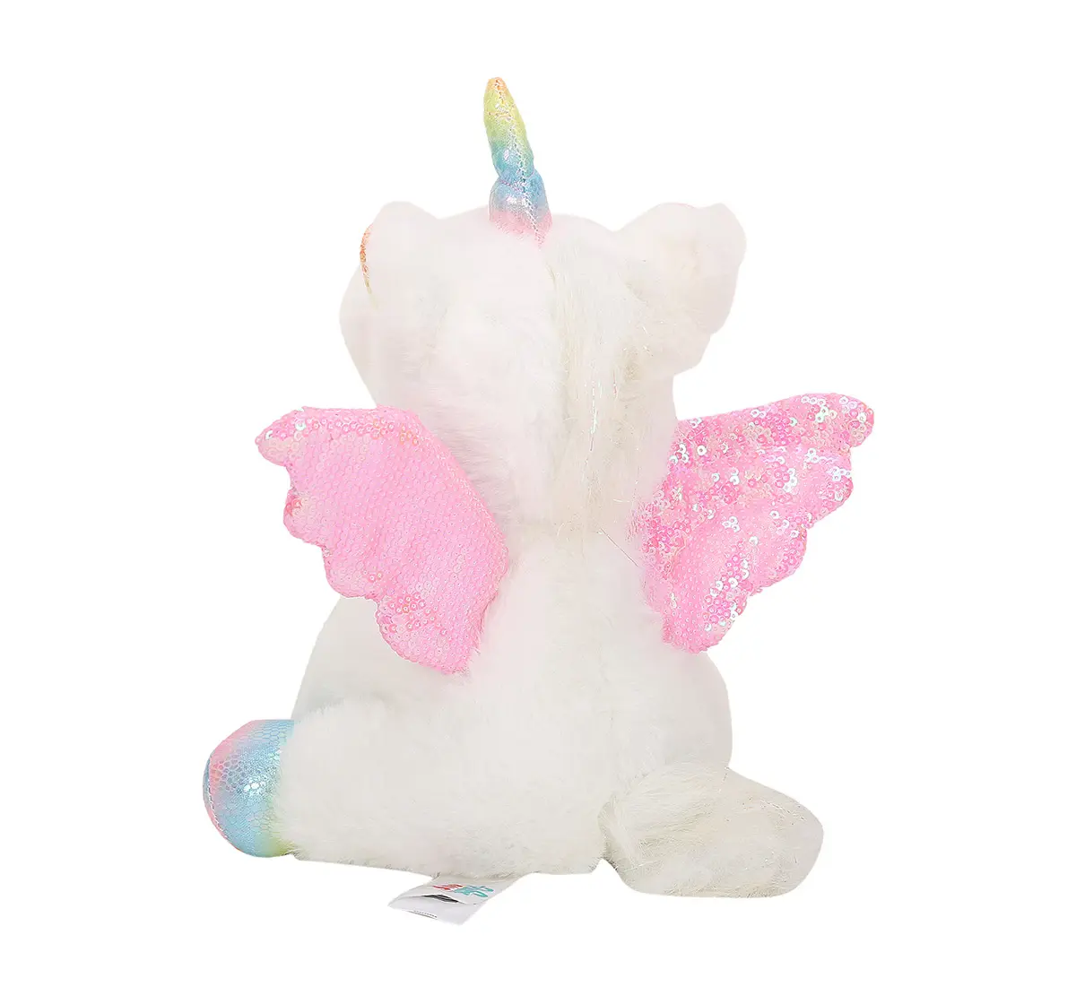 Striders 9 Inch White Unicorn With Wings Soft Toy, White, 3Y+