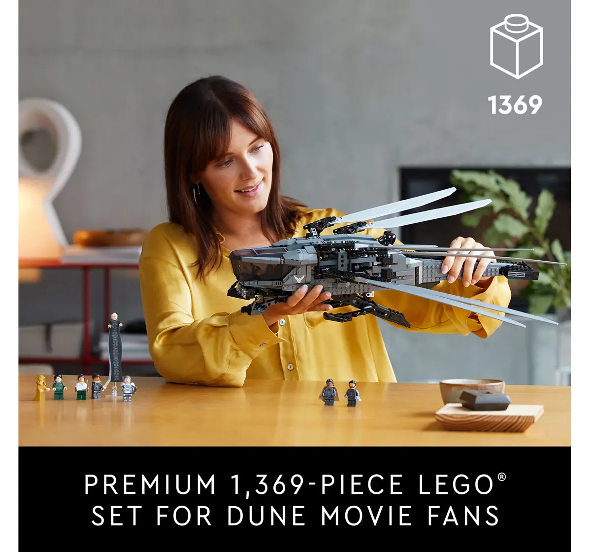 LEGO Icons Dune Atreides Royal Ornithopter Set 10327 (1212 Pieces)