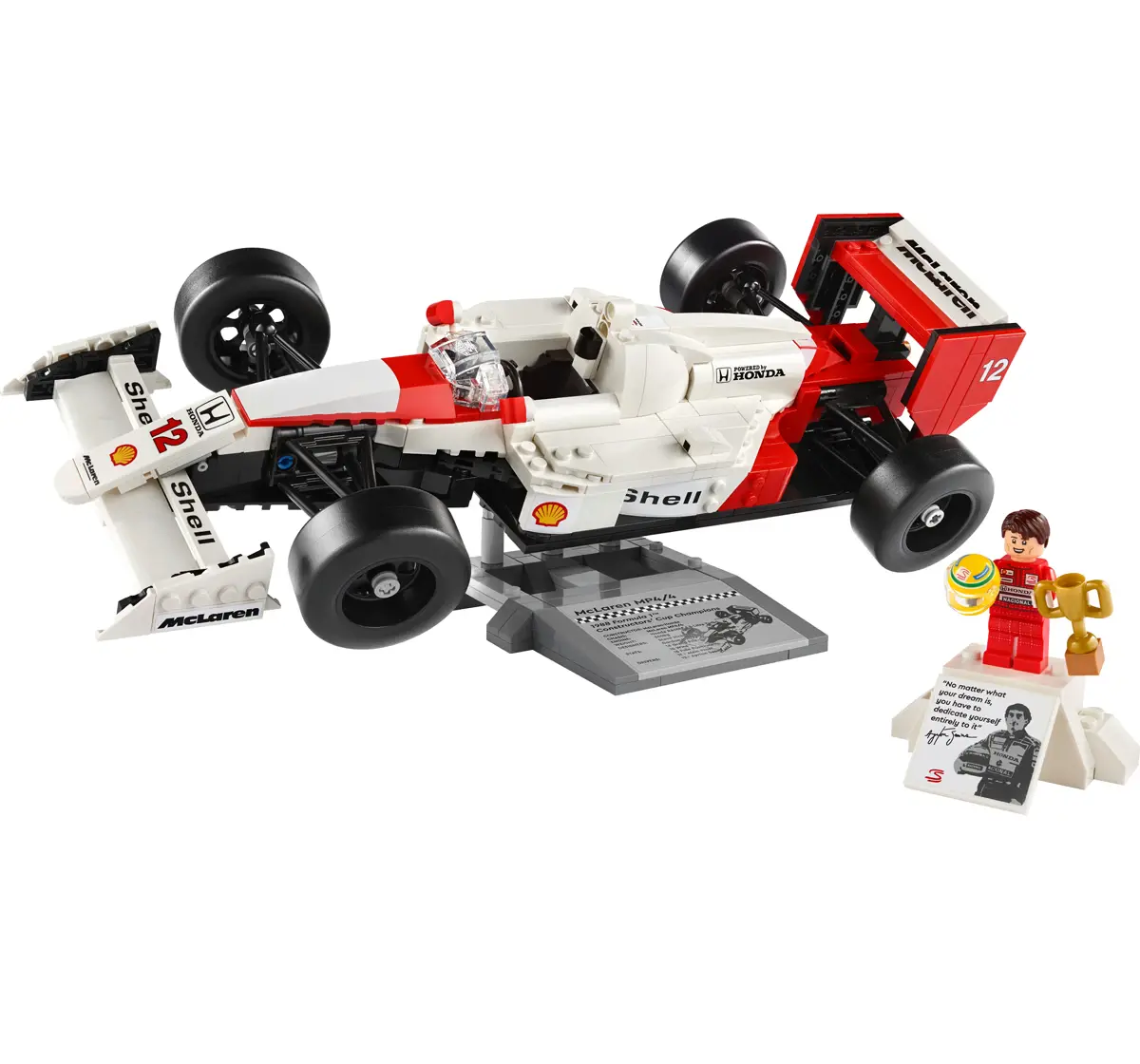 LEGO Icons McLaren MP4/4 & Ayrton Senna Set 10330 (693 Pieces)