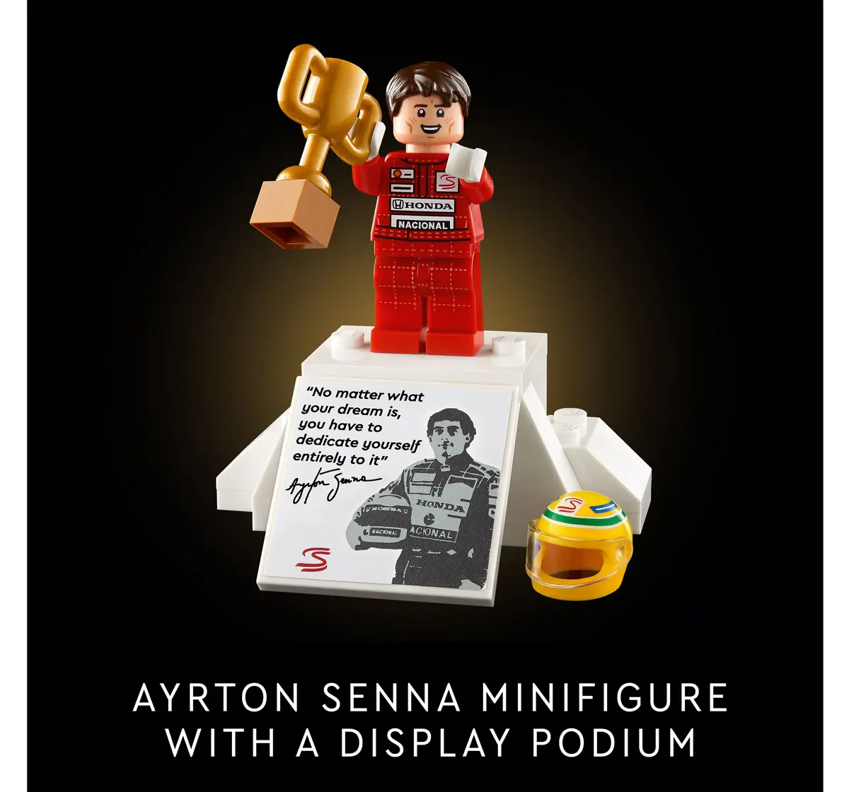 LEGO Icons McLaren MP4/4 & Ayrton Senna Set 10330 (693 Pieces)