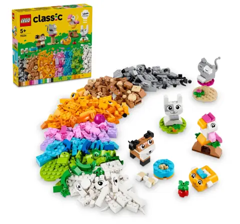 LEGO Classic Creative Pets Buildable Animal Toy 11034 (1212 Pieces)