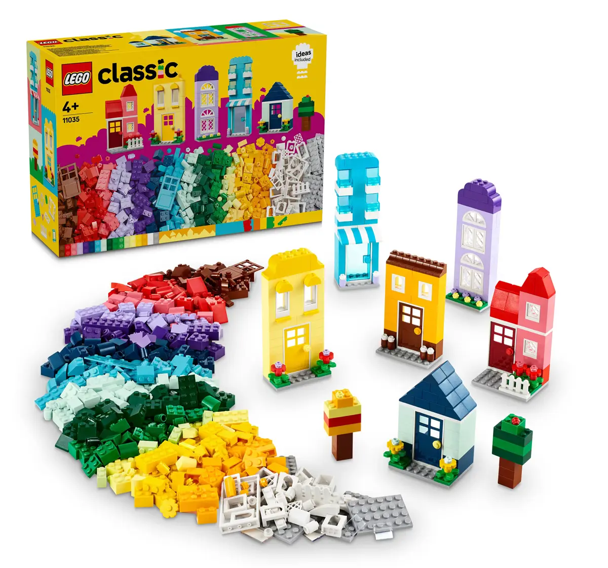 LEGO Classic Creative Houses Building Toy 11035 (1212 Pieces)